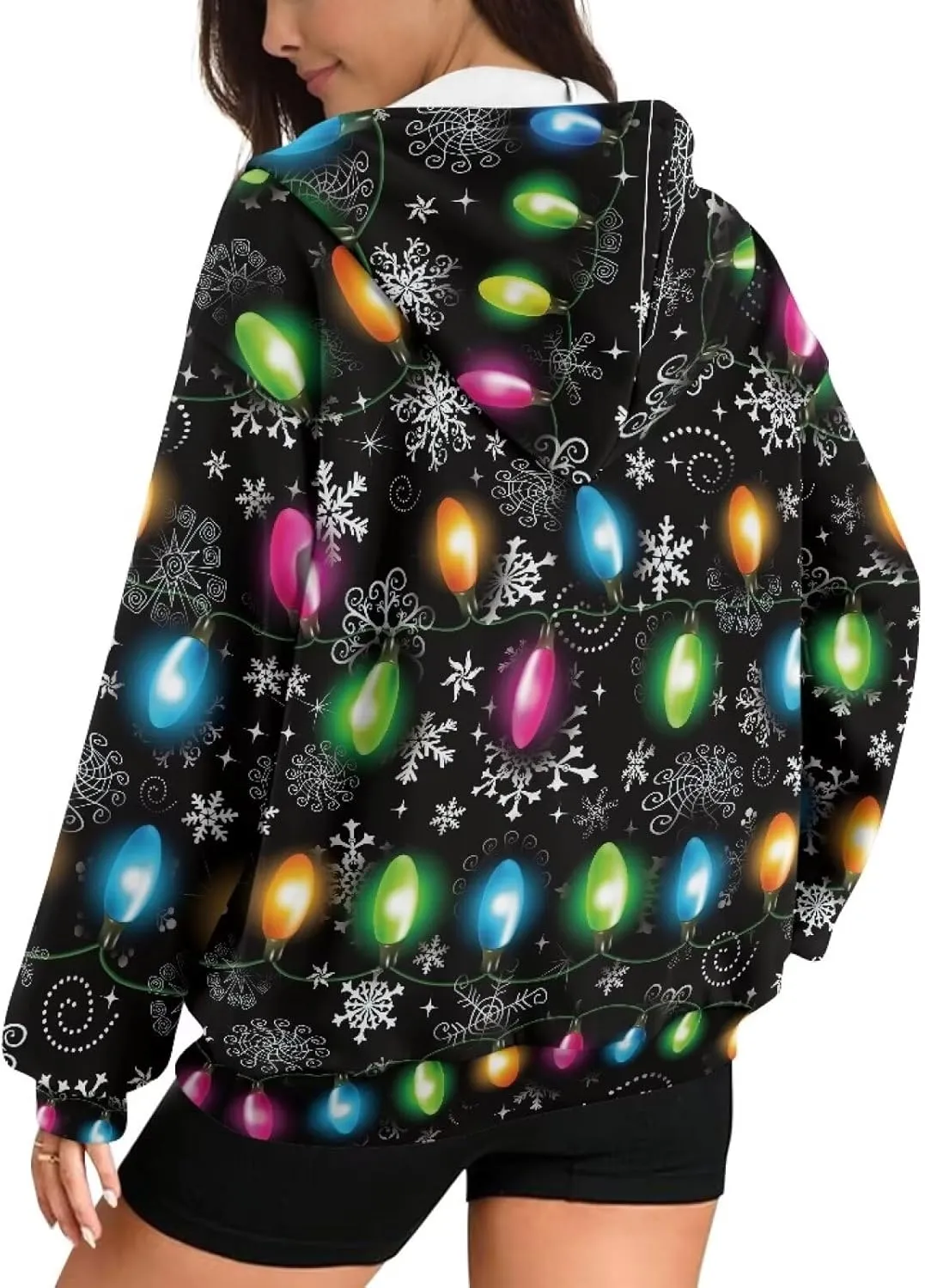AFPANQZ Women's Hoodies Full Zip Up Hooded Sweatshirts Sweater Sport Pullover Breathable Cozy Loose Activewear