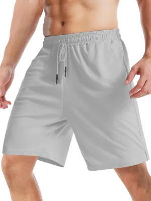 Aolesy Men's Basketball Shorts 7"/9" Athletic Gym Shorts with Zip Pockets Lightweigh Quick Dry Mesh Workout Shorts