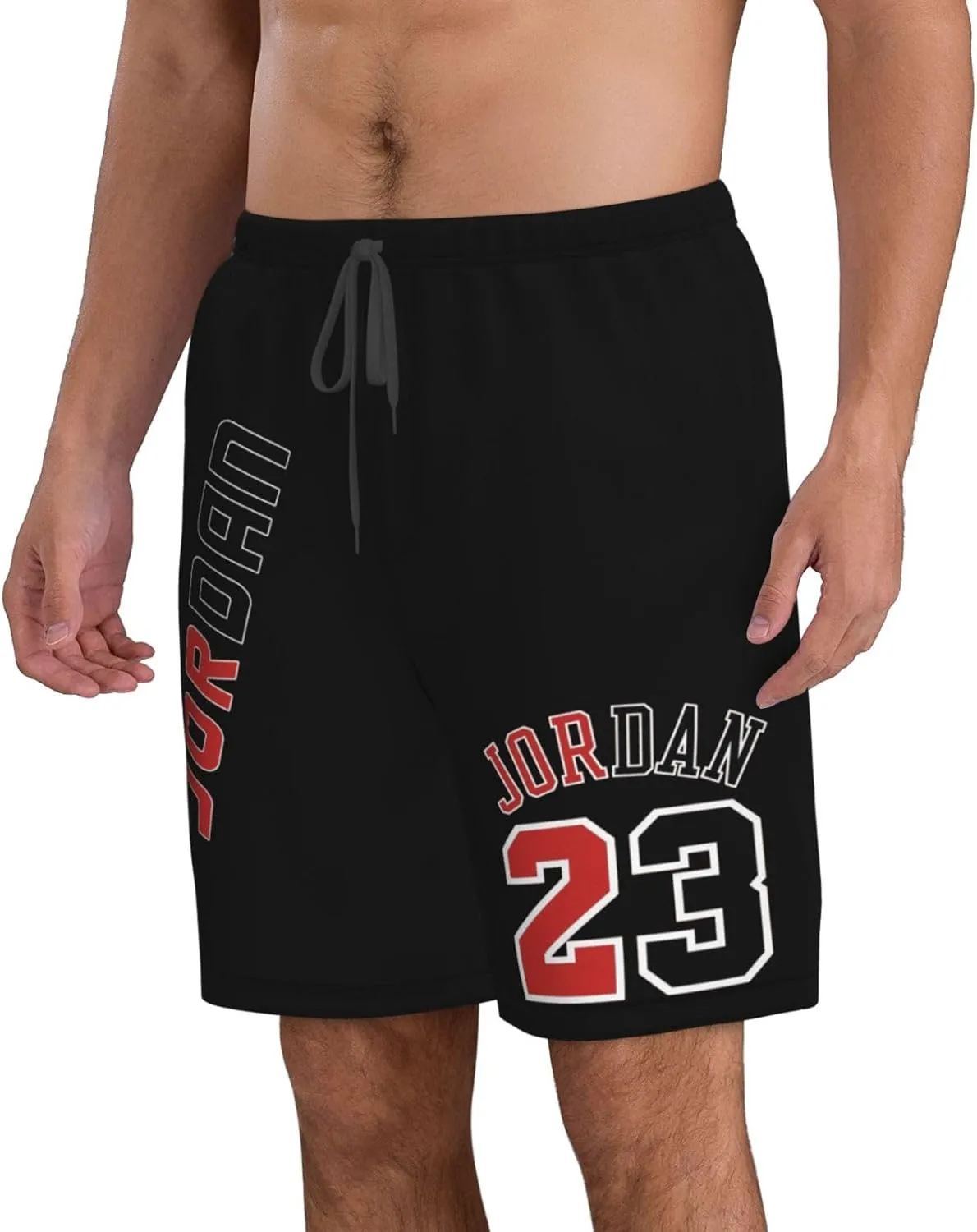 Basketball Fans 23 Jordan Beach Shorts Man's Beach Shorts Quick Dry Summer Outdoor Workout Shorts