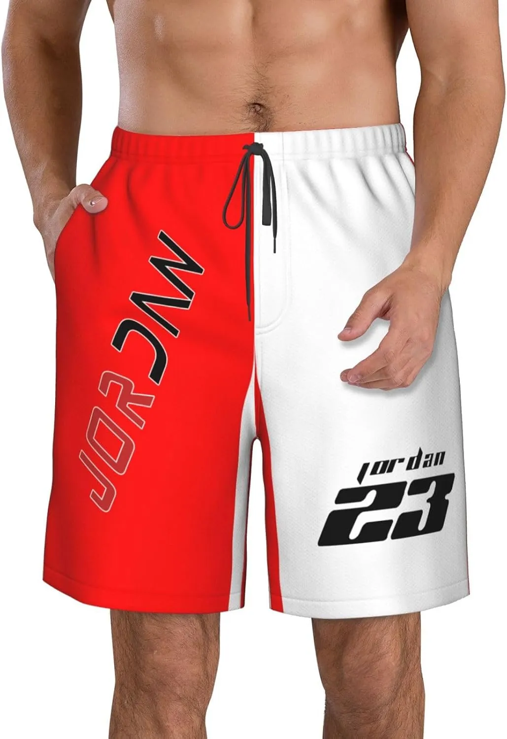 Basketball Goat 23 Beach Shorts Man's Beach Shorts Quick Dry Summer Outdoor Workout Shorts