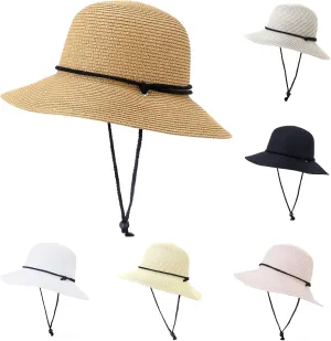 Beach Hats for Women Wide Brim Sun 𝐒traw Hat for Women,UPF 50  UV Sun Protection Sun Hat Womens, 𝐅oldable Roll up Cap