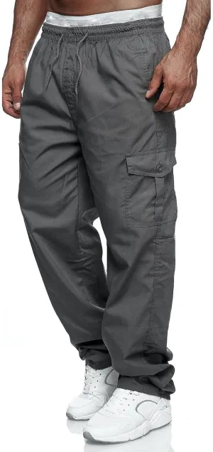 Big and Tall Sweatpants for Men Elastic Waist Color Block Pants Jogger Drawstring Trousers Pockets Sweatpants Workout