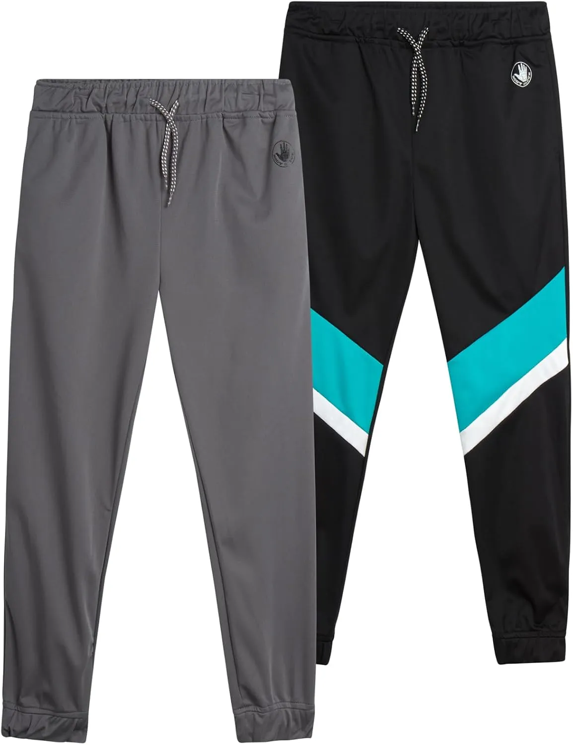 Body Glove Boys’ Sweatpants – 2 Pack Basic Active Tricot Joggers - Performance Jogger Pants for Boys (8-18)