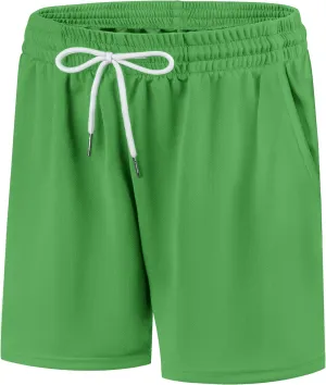 Boys Athletic Shorts Mesh Basketball Soccer Shorts Breathable Quick Dry Running Gym Activewear for Kids Youth 6-16 Years