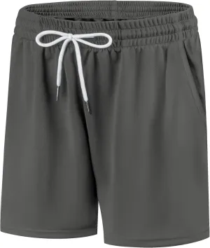 Boys Athletic Shorts Mesh Basketball Soccer Shorts Breathable Quick Dry Running Gym Activewear for Kids Youth 6-16 Years