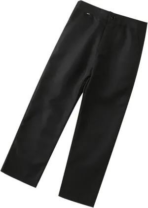 Boys Dress Pants Kids Formal Flat Front Children School 𝗨niform Pants Boy Adjustable Waist Relaxed Fit Pants