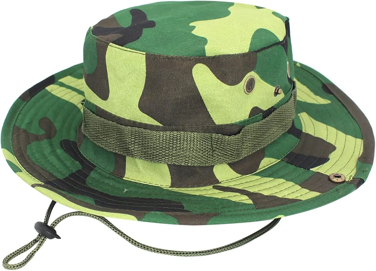 Bucket Hats for Men and Women Outdoor Wide Brim Sun Protect Hat Classic Fishing Hunting Cap Camouflage Floppy Jungle Caps
