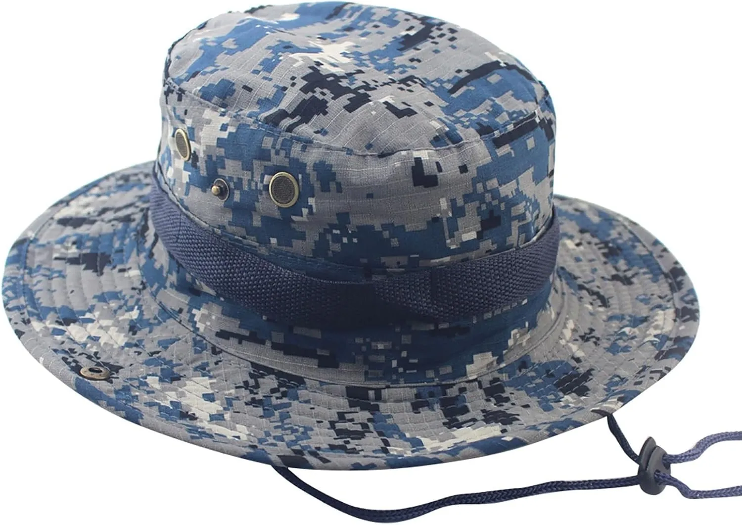 Bucket Hats for Men and Women Outdoor Wide Brim Sun Protect Hat Classic Fishing Hunting Cap Camouflage Floppy Jungle Caps