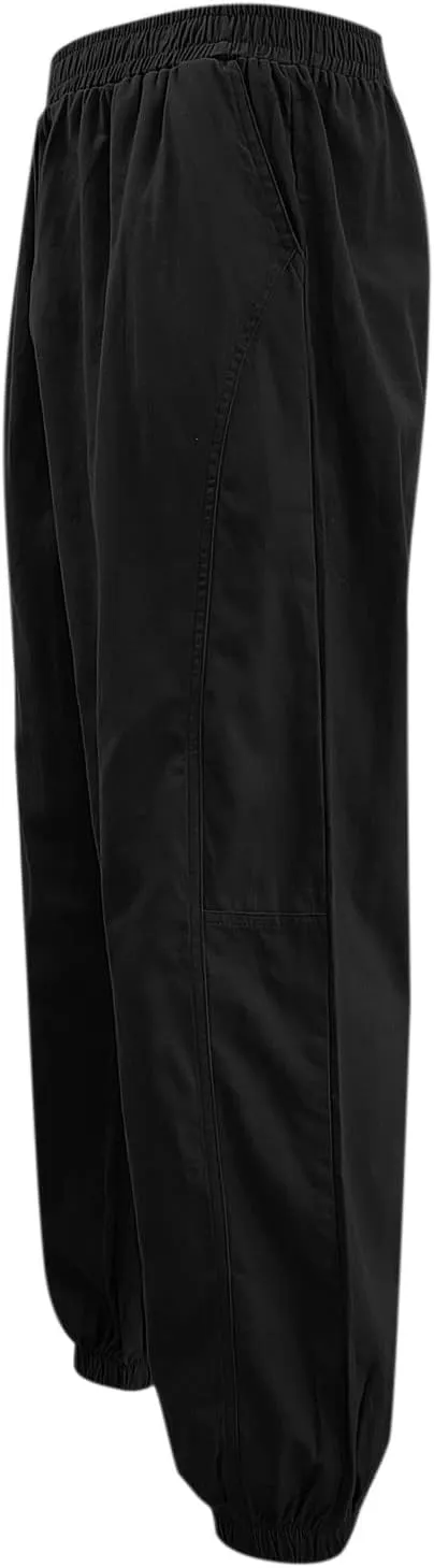 Cargo Pants for Men Big and Tall, Cargo Pants Elastic Waist Joggers Solid Casual Multi Pockets Outdoor Straight Type