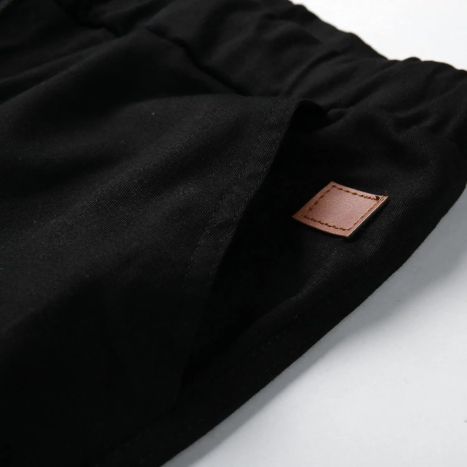Cargo Pants for Men Relaxed Fit Cargo Pants Elastic Waist Drawstring Jogger Sweatpants Straight Multi Pockets Outdoor