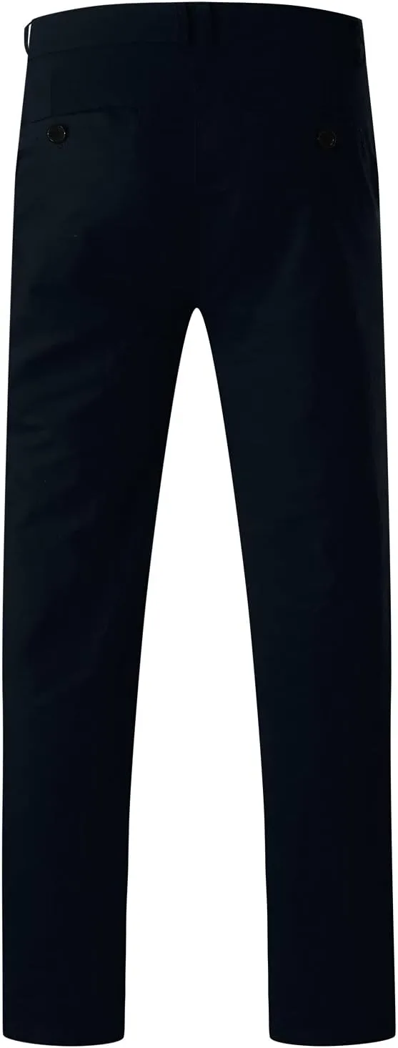 Cargo Pants for Men Relaxed Fit Casual Joggers Pants Cotton Drawstring Chino Workout Sweatpants Casual Long Trousers