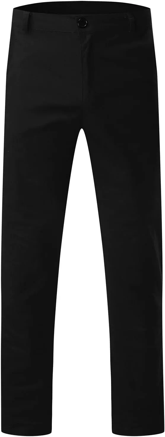 Cargo Pants for Men Relaxed Fit Casual Joggers Pants Cotton Drawstring Chino Workout Sweatpants Casual Long Trousers