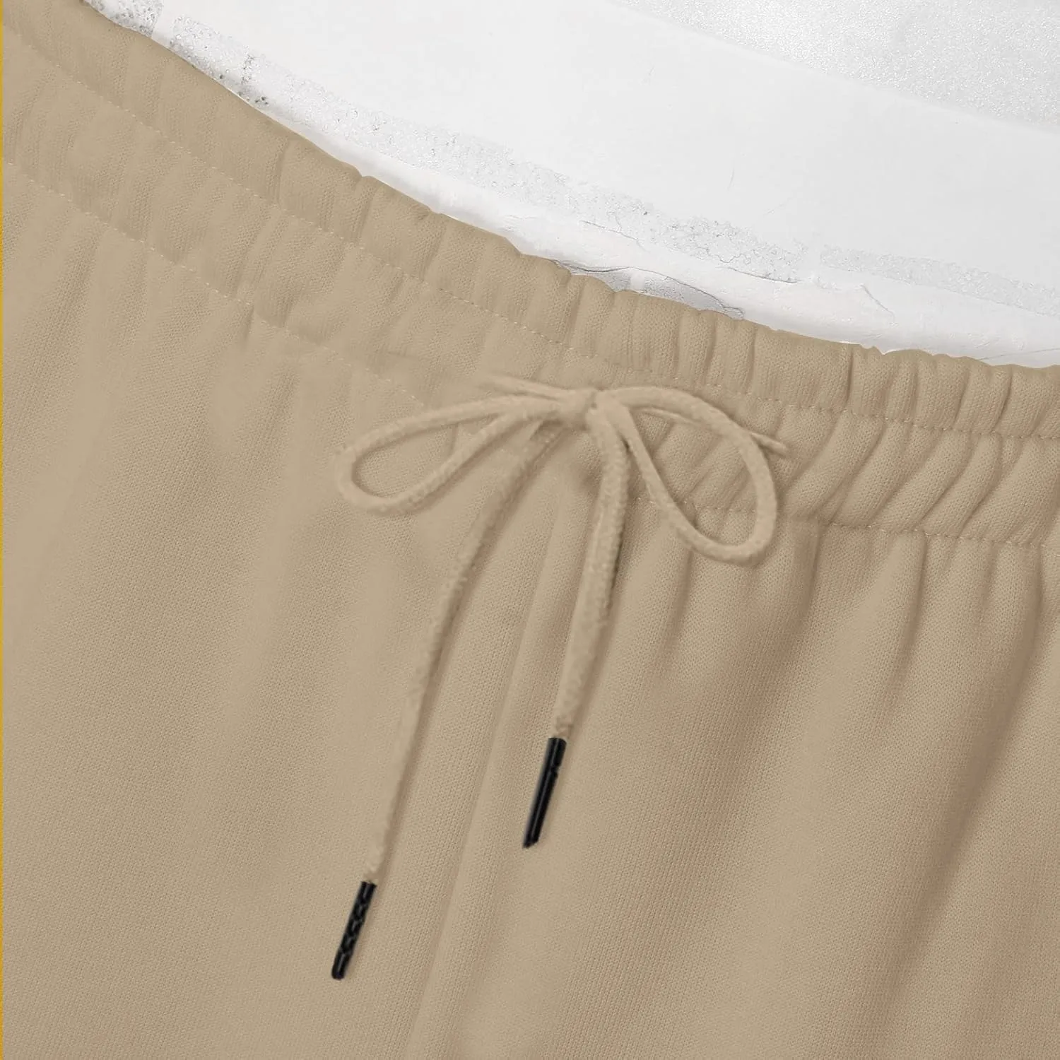 Cargo Pants for Men Relaxed Fit Elastic Waist Baggy Drop Crotch Sweatpant Mens Heavyweight Sweatpants Fleece Trousers