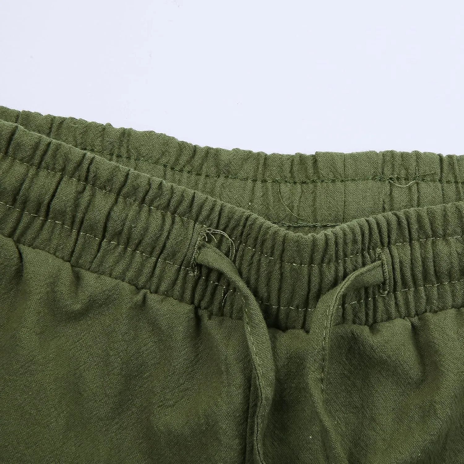 Cargo Pants for Men Relaxed Fit Fleece Cargo Sweatpants Open Bottom Straight Leg Casual Loose Athletic Jogger Pants