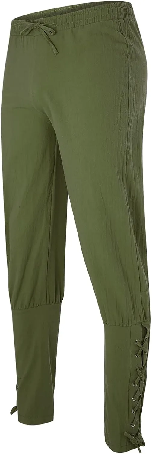 Cargo Pants for Men Relaxed Fit Fleece Cargo Sweatpants Open Bottom Straight Leg Casual Loose Athletic Jogger Pants