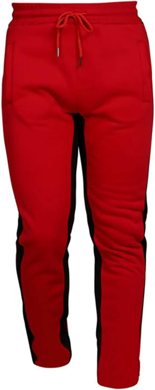 Cargo Pants for Men Relaxed Fit Men's Heavyweight Fleece Cargo Sweatpants Elastic Waist Baggy Workout Joggers Stretch