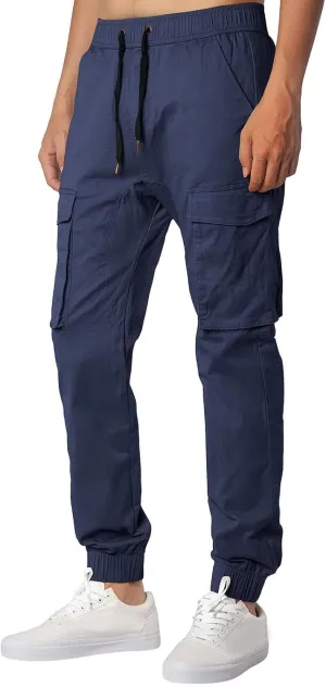 Cargo Pants for Men Relaxed Fit Mens Sweatpants Fleece Large Size Sweatpants Plush Thickening Cotton-Padded Trousers