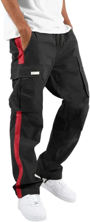 Cargo Pants for Men Relaxed Fit Military Cargo Tactical Pants Lightweight Cotton Stretch Combat Outdoor Hiking Pants