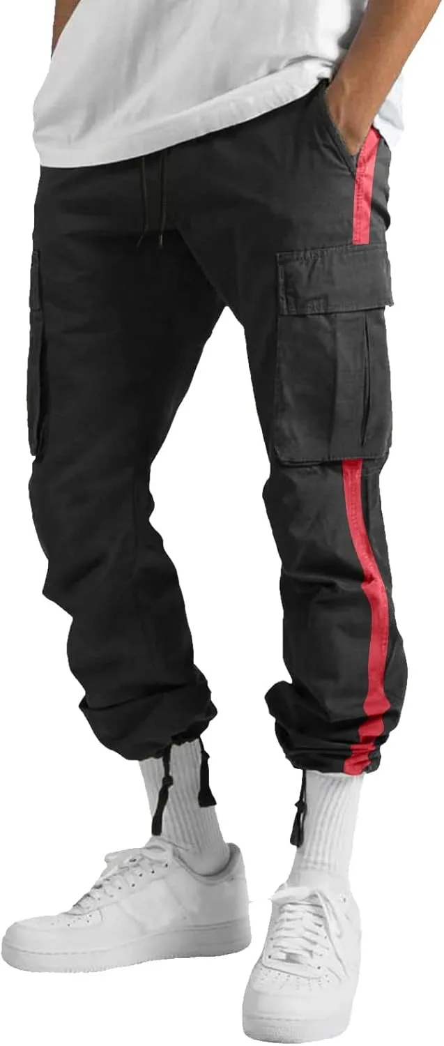 Cargo Pants for Men Relaxed Fit Military Cargo Tactical Pants Lightweight Cotton Stretch Combat Outdoor Hiking Pants
