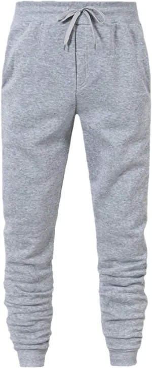 Cargo Pants for Men Relaxed Fit Stretch Elastic Waist Outdoor Pants Men's Heavyweight Fleece Cargo Sweatpants Elastic