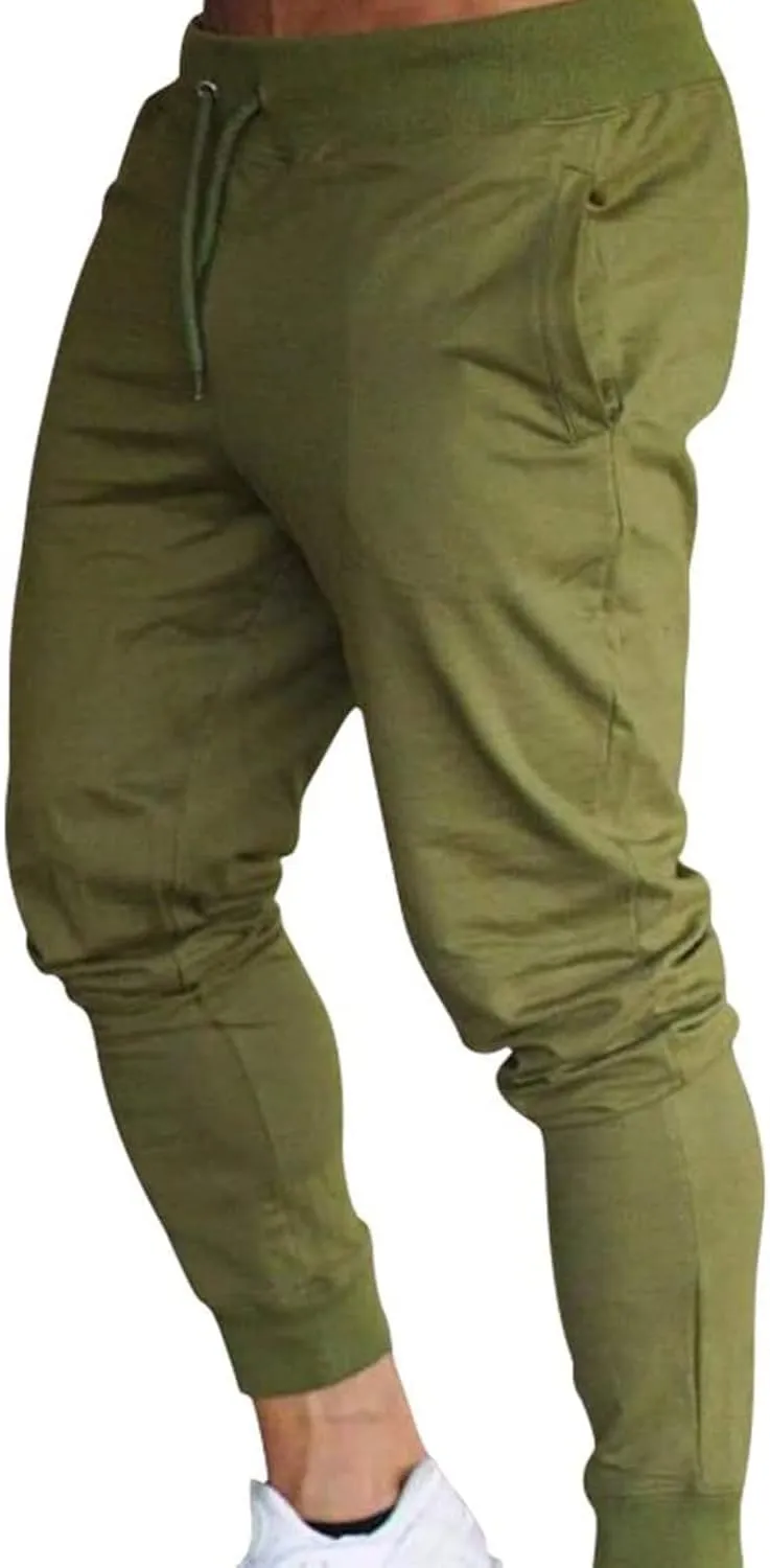 Cargo Sweatpants for Men Cargo Pants Relaxed Fit Drawstring Joggers Sweatpants for Men Workout Casual Long Trousers