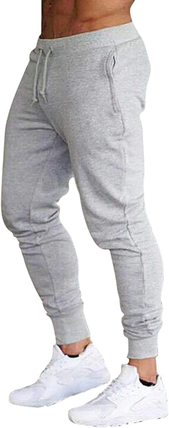 Cargo Sweatpants for Men Cargo Pants Relaxed Fit Drawstring Joggers Sweatpants for Men Workout Casual Long Trousers