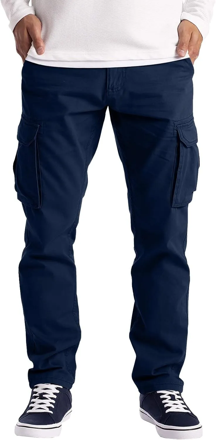 Cargo Sweatpants for Men Mens Lounge Pants Mens Cargo Pants Relaxed Fit Casual Trousers Mens Lightweight Running Gym