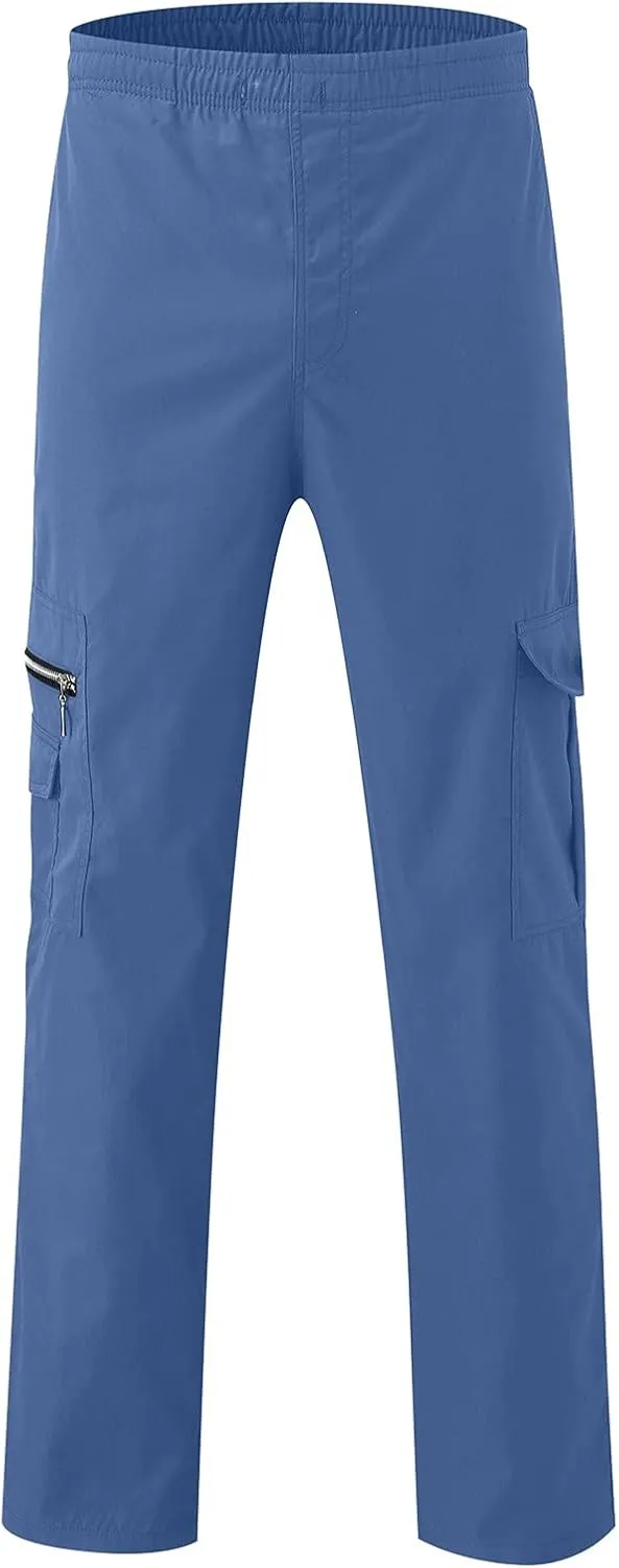 Cargo Trousers for Men Casual Gym Cargo Sweatpants Heavyweight Fleece Active Gym Workout Sweat Pants Men's Sweatpants