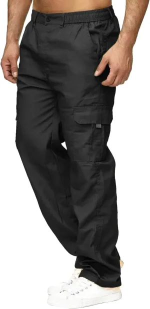 Cargo Trousers for Men Cotton Sweatpants Casual Athletic Jogger Sports Outdoor Trousers Mens Sweatpants Men Joggers