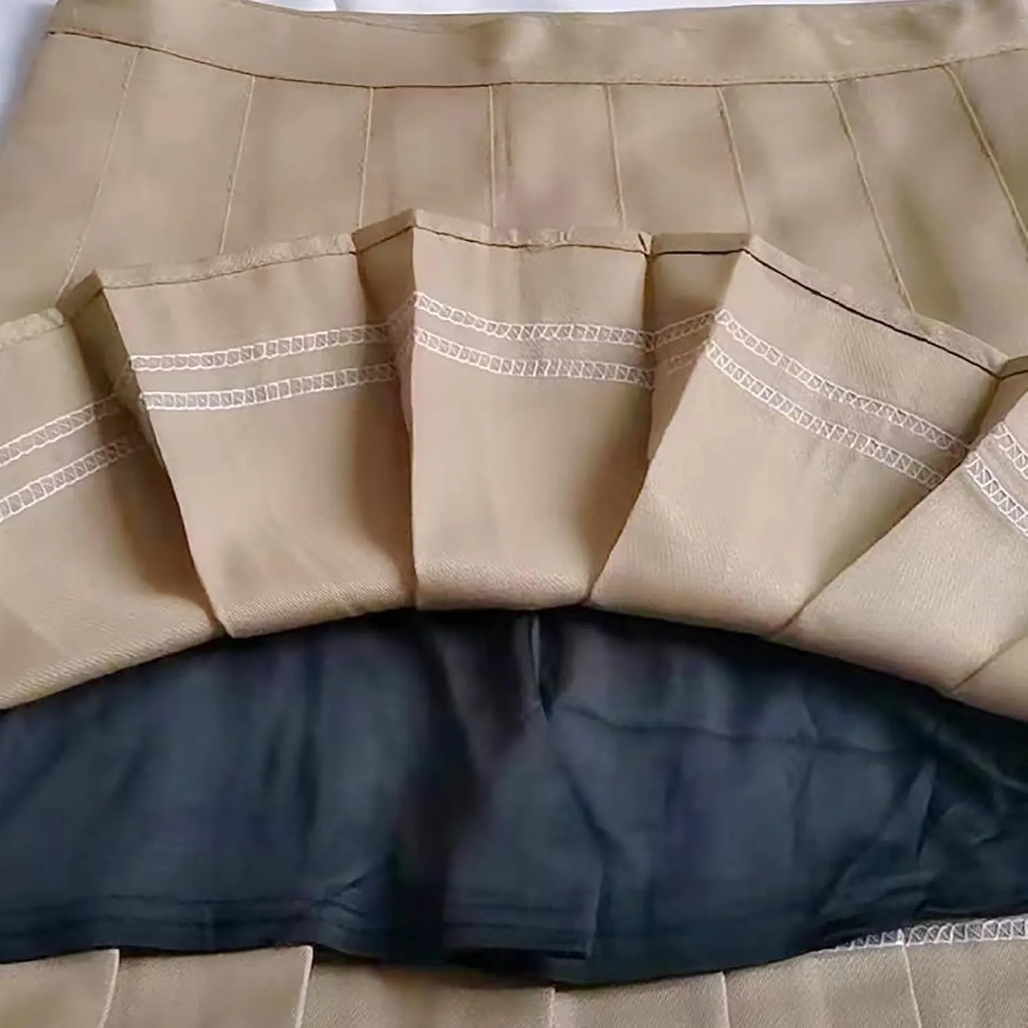 Casual Skirts for Women High Waist Trendy Pleated Y2K A-Line Uniform Cheer Mini Skirts for Girls Summer Streetwear