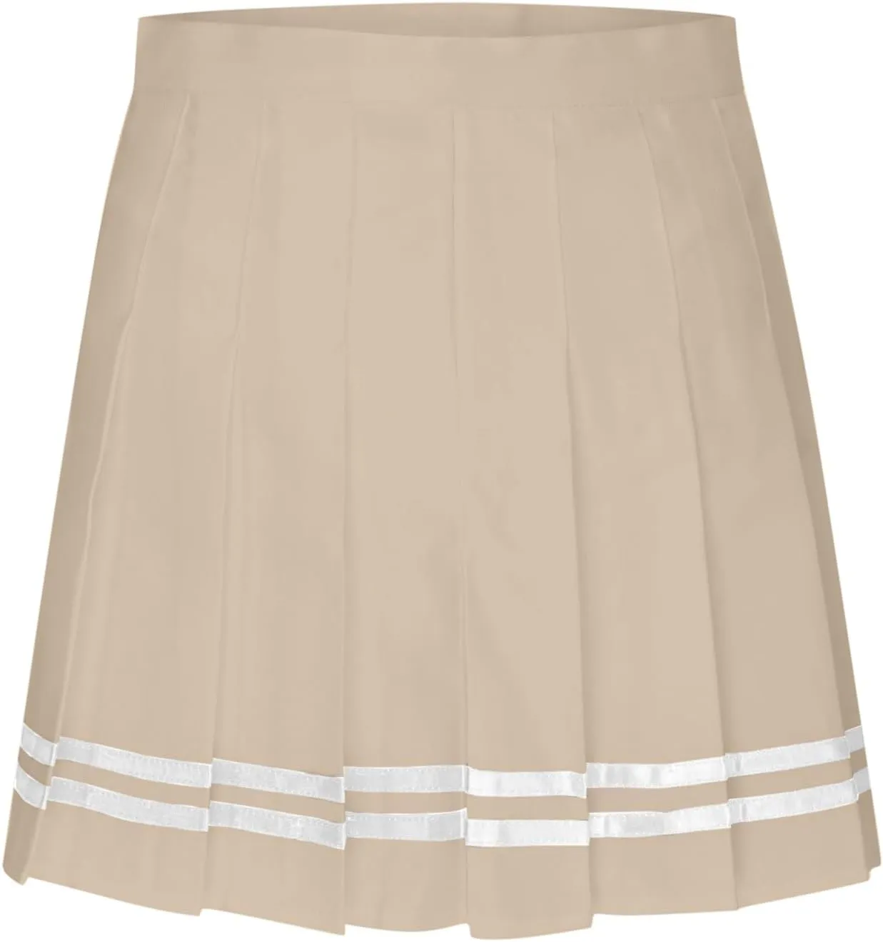 Casual Skirts for Women High Waist Trendy Pleated Y2K A-Line Uniform Cheer Mini Skirts for Girls Summer Streetwear