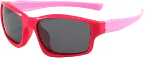 Children's Sports Sunglasses Silicone Polarized Outdoor Cycling Sunglasses Age 3-12