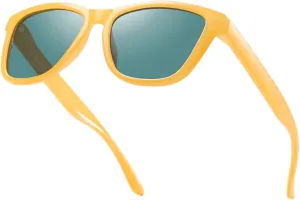 Dollger Polarized Sunglasses for Men Women Retro Classic UV400 Protection Sunglasses