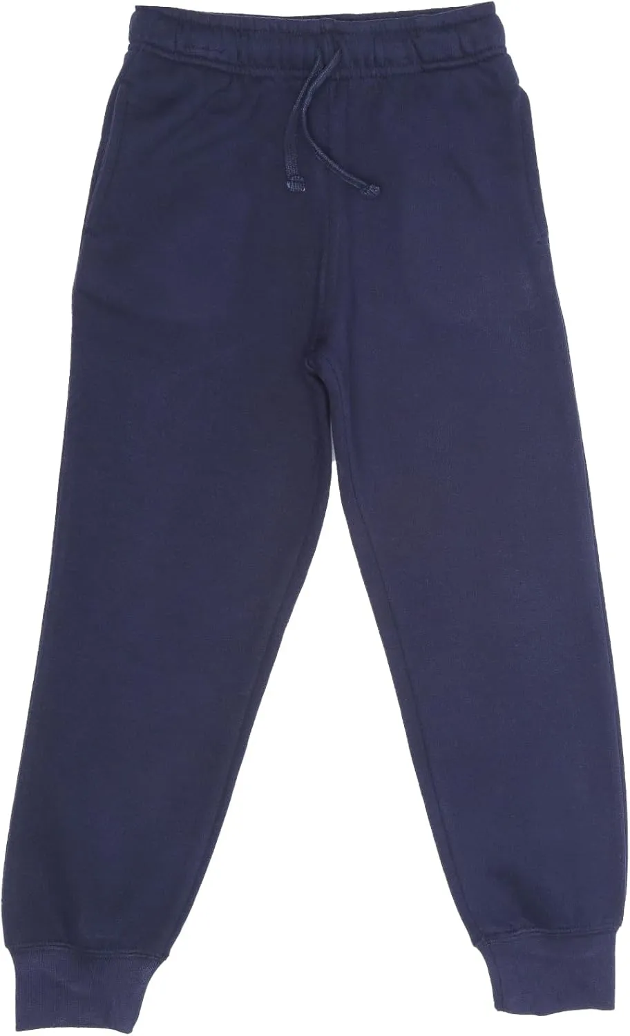EVERYDAY KIDS Girls’ Cotton Fleece Sweatpants; Girls’ Activewear Jogger Pants - Soft and Breathable Cotton/Poly Blend