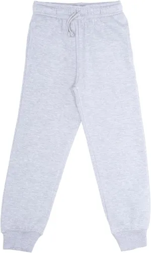 EVERYDAY KIDS Girls’ Cotton Fleece Sweatpants; Girls’ Activewear Jogger Pants - Soft and Breathable Cotton/Poly Blend