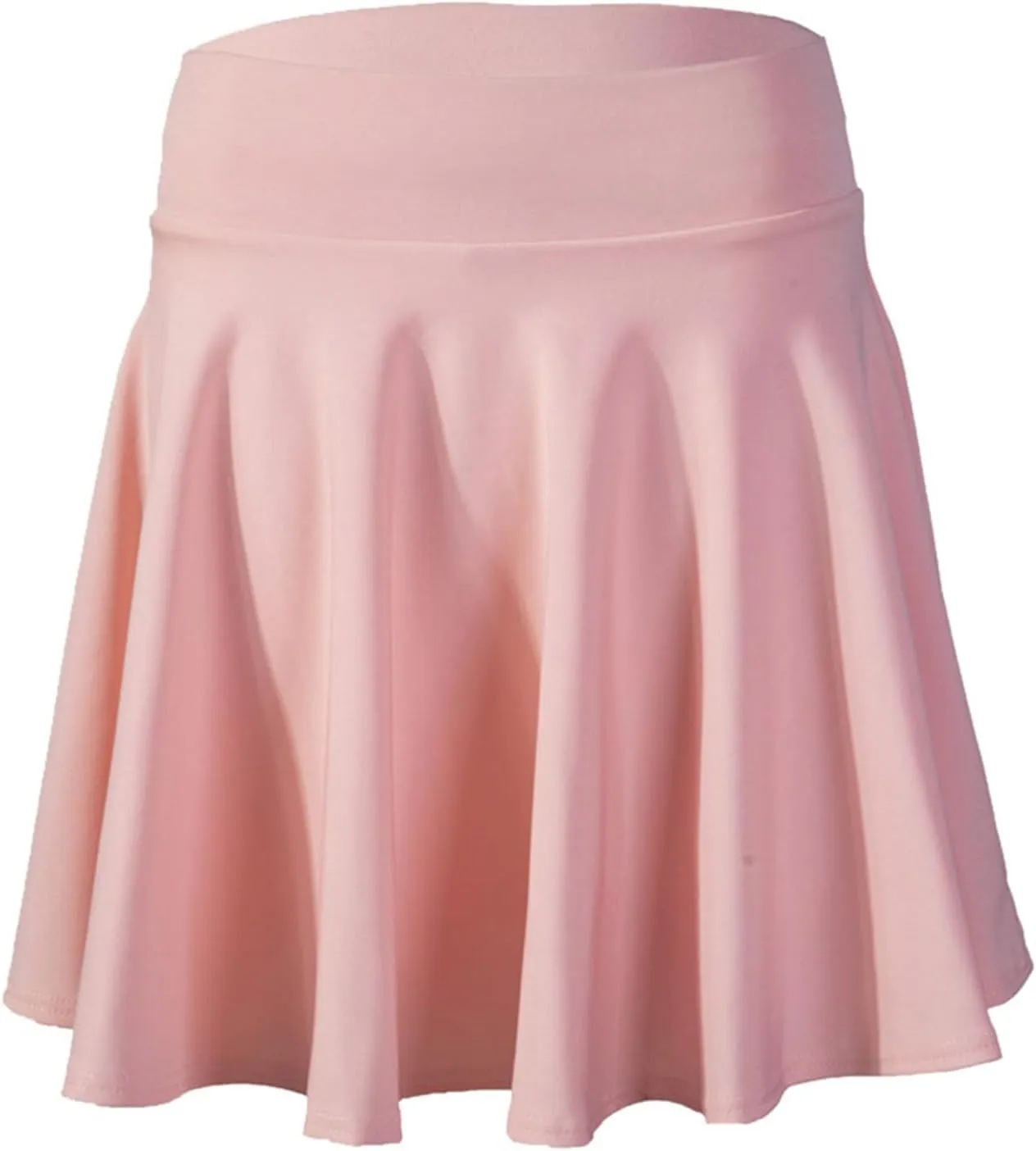 Flowy Skirts for Women Summer Casual High Elastic Waist Tummy Control Trendy Pleated Sports Yoga Running Midi Skirts