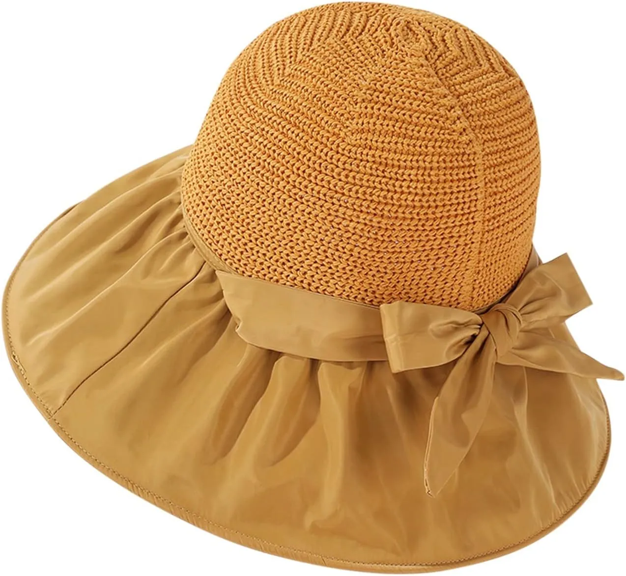 Foldable Sun Hats for Women Short Brim Fedora Classic Summer Beach Sun Hat Womens Straw Hat Floppy Hats