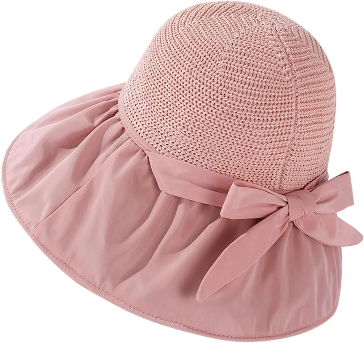 Foldable Sun Hats for Women Short Brim Fedora Classic Summer Beach Sun Hat Womens Straw Hat Floppy Hats
