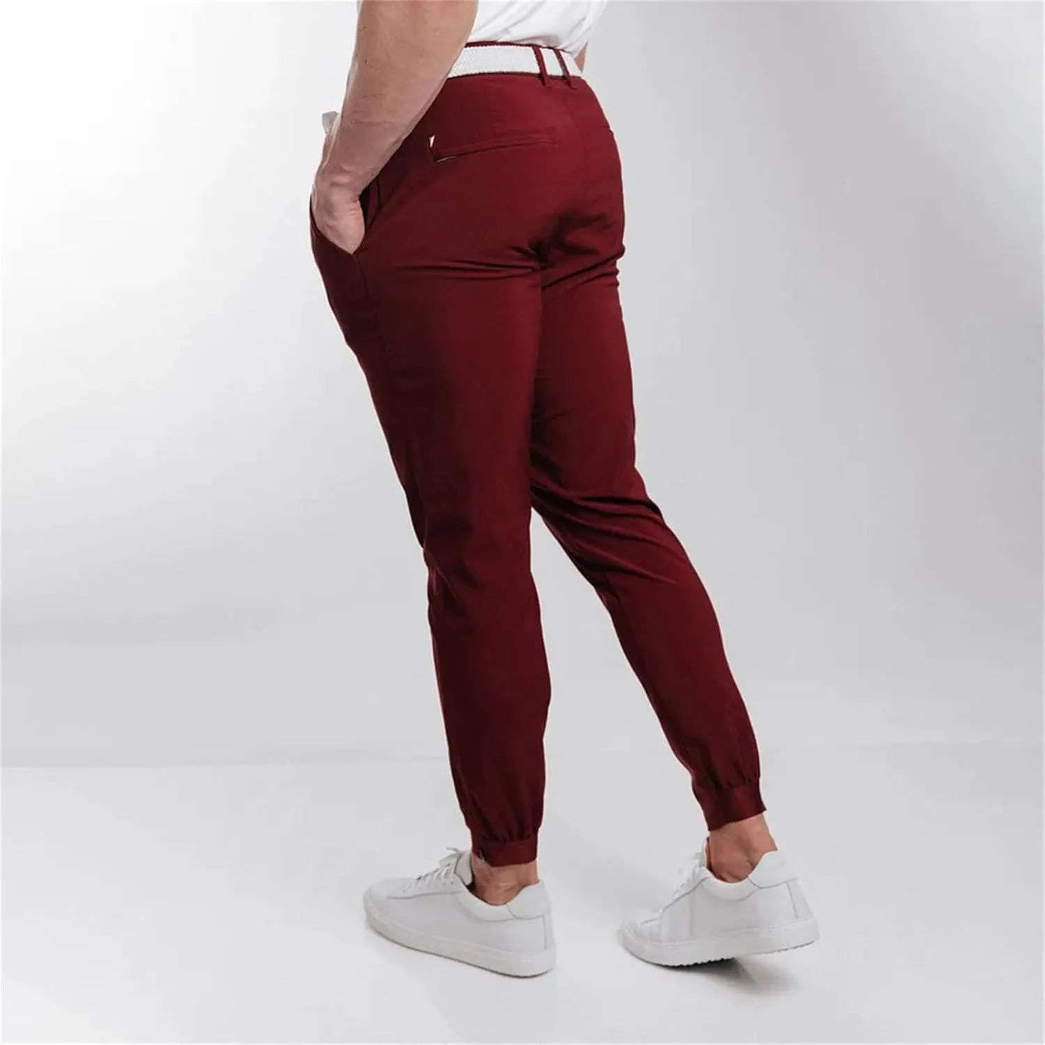 GIERIDUC Men Fashion Sports Casual Pants Casual Corduroy Pants for Men Basketball Tear Away Pants Slim Fit Walking Trousers