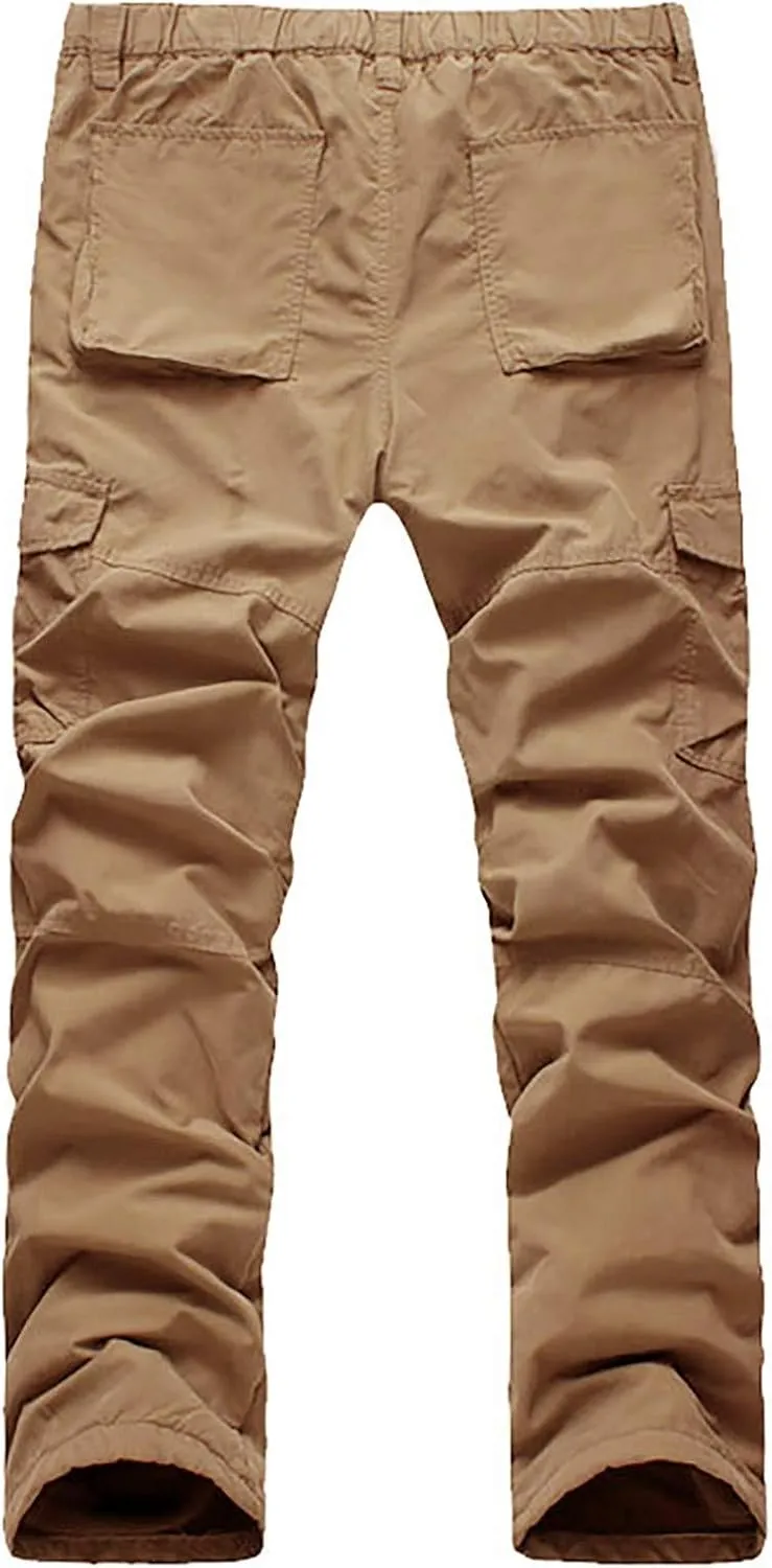 GIERIDUC Men's Essentials Fleece Sweatpants Big and Tall Mens Plaid Pants Best Lightweight Sweatpants Match Men’S Wild Cargo