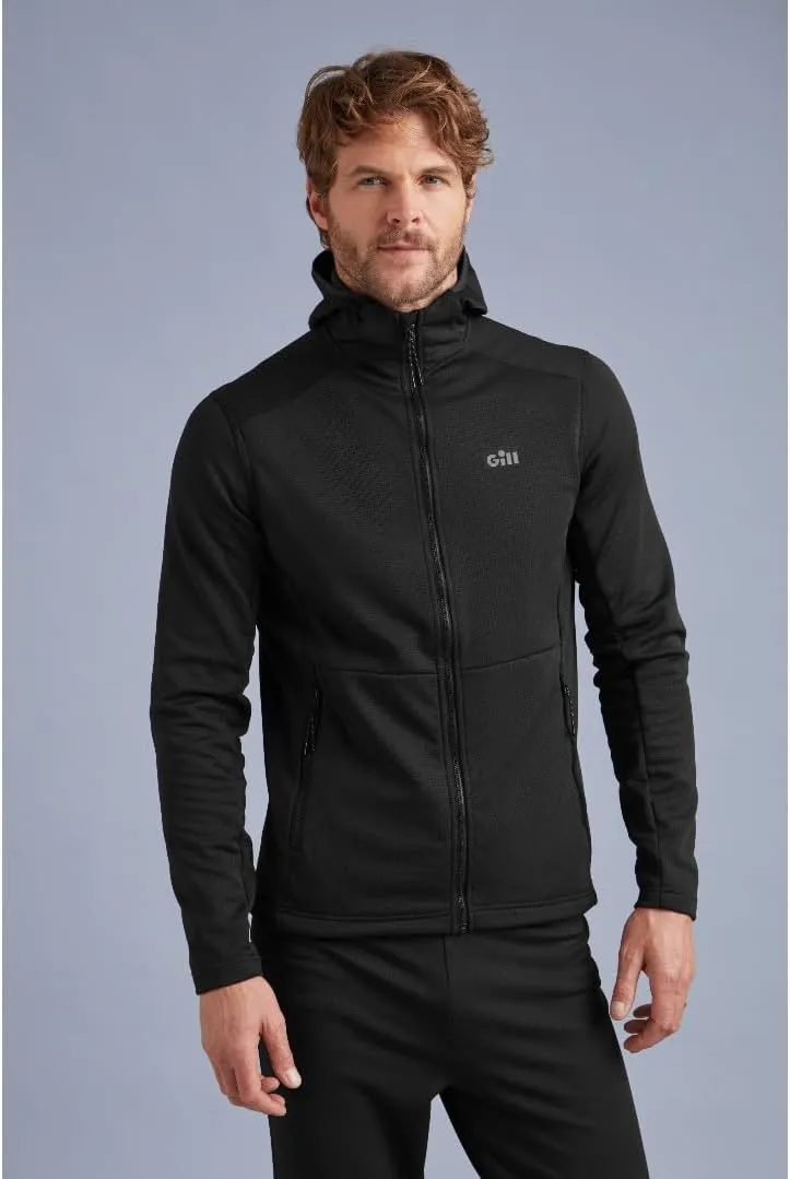 Gill Mens Quest Full Zip Hoodie - Thermal, Breathable & Moisture Wicking