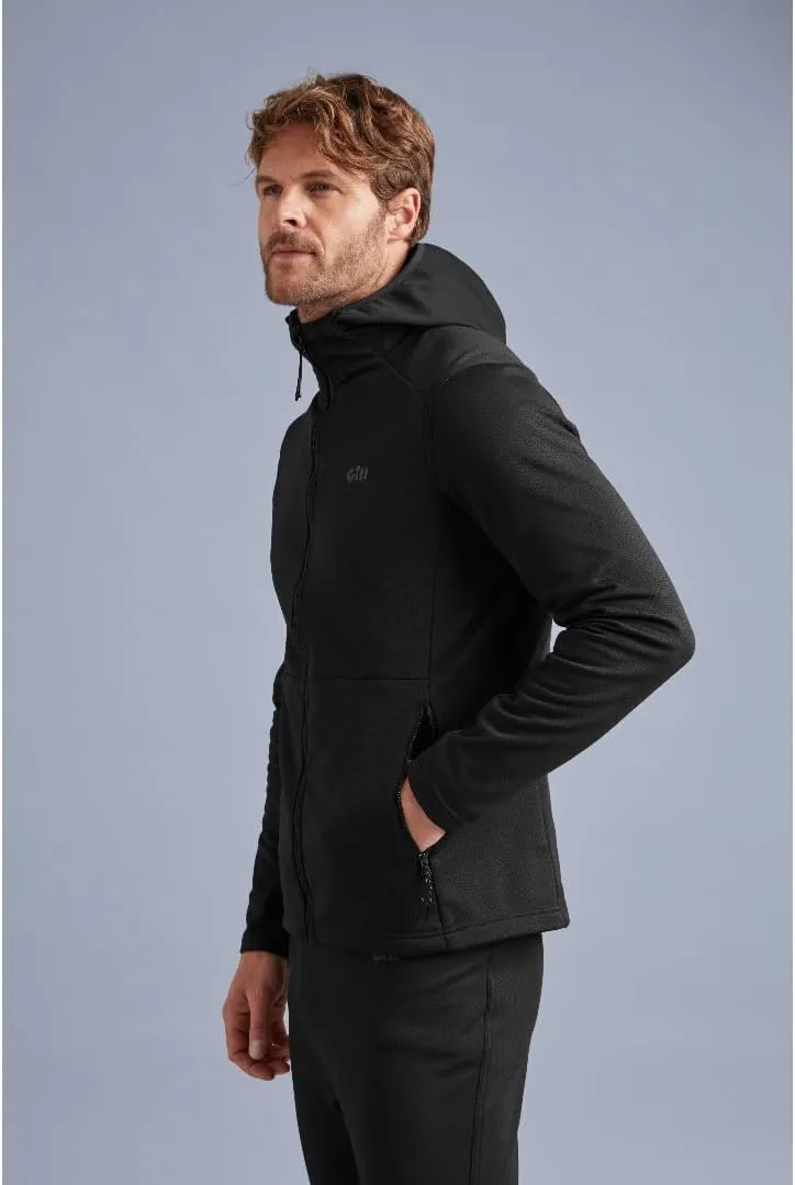 Gill Mens Quest Full Zip Hoodie - Thermal, Breathable & Moisture Wicking