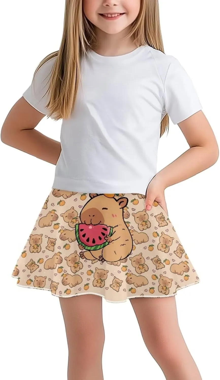 Girls Skirts with Shorts Athletic Tennis Skorts UPF50  Quickly Dry Activewear for Teens Kids Performance Tennis