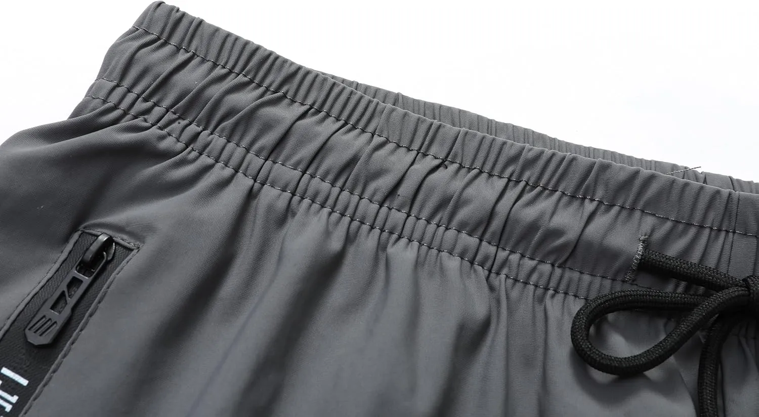 GUNLIRE Boy's Quick Dry Running Shorts Summer Pull-On Shorts for Outdoor Camping Hiking