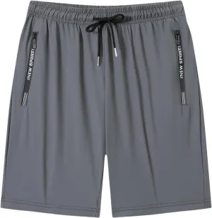 GUNLIRE Boy's Quick Dry Running Shorts Summer Pull-On Shorts for Outdoor Camping Hiking