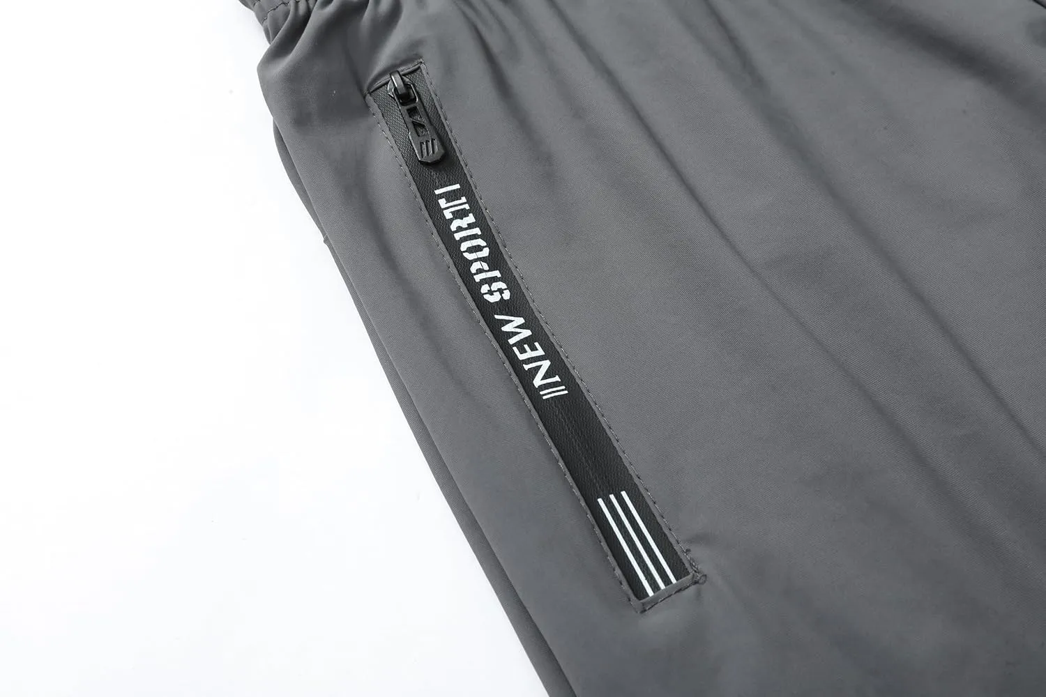 GUNLIRE Boy's Quick Dry Running Shorts Summer Pull-On Shorts for Outdoor Camping Hiking