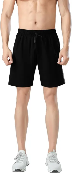 Gym Shorts Men Loose-Fit Quick Dry Lightweight Running Workout Athletic Casual Shorts with Pockets