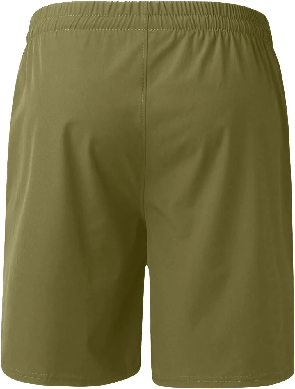 Gym Shorts Men, Men's Running Athletic Shorts 7" Workout Lightweight Elastic Waist Quick Dry Basketball Shorts with Pocket