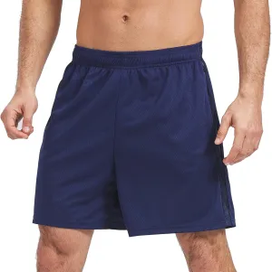 HQUEC Mens Shorts Mesh Gym Lightweight Comfortable 7"/ 5" Basketball Shorts Loose-Fit with Pockets