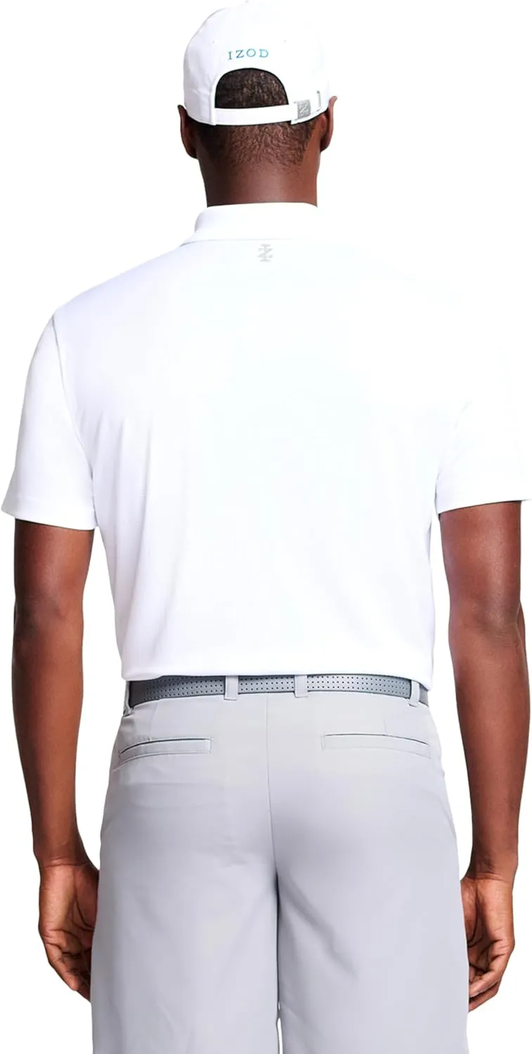 IZOD Men's Performance Golf Grid Polo